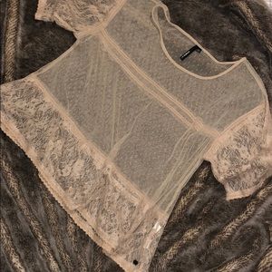 O’neill sheer t-shirt.